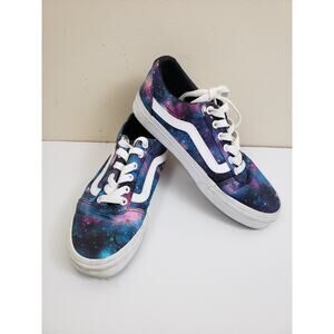 (O5) Vans Off the Wall Doheny Galaxy Shoe Womens Size 7.5 Purple Cosmic Skate